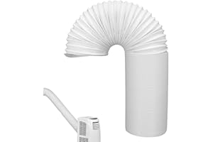 Bavokon Tuyau Climatiseur Mobile Conduit D'Climatisation Tube Ventilation Universel,Tuyau Climatiseur Mobile 2m,Diamètre 150 Mm,Tuyau D'évacuation Flexible,Tuyau pour Climatiseur Flexible