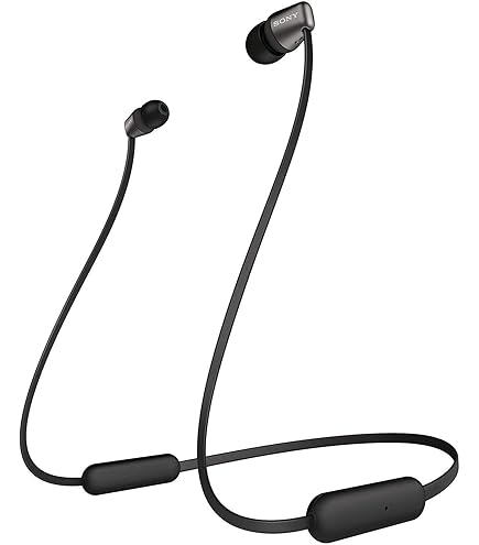 Sony WI-C600N Wireless Noise Canceling In-ear Headphones, Black
