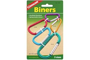 COGHLAN'S Coghlans 159212 Multi-Pack Biners - Paquet de 5