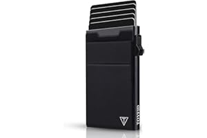 TOYFID Pop Up Wallet for Men with Quick Access to Cards, RFID Minimalist Men's Wallet That Can Hold 6 Credit Cards, The for Men(1 Pcs