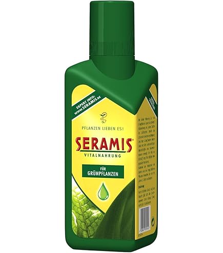 Seramis Flssiger Pflanzendnger mit Dosierhilfe fr alle Grnpflanzen,  Vitalnahrung, 500 ml, Grn & Flssiger Pflanzendnger mit Dosierhilfe fr  alle Blhpflanzen, Vitalnahrung, 500 ml, Grn : Amazon.de: Garten