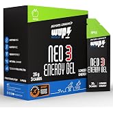 WUP NEO3 Enerji Jeli, 3 Tip Karbonhidrat, D&uuml;ş&uuml;k GI, Elma Aromalı, 14 Saşe 45 gr