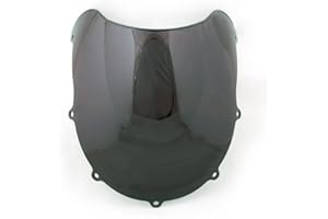 Artudatech Motorrad Windschild Windschutzscheibe Windschutz Windabweiser Luftstrom des Motorrad Windshield für S-U-Z-U-K-I GSXR 600/750 1996 1997 1998 1999