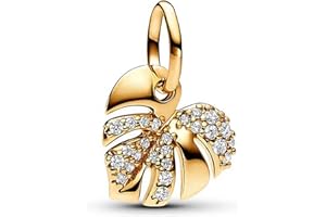 Amuefer 925 Silber Charms Anhänger Perlen Goldene Perlen Charms Damen Armband Halskette Anhänger Tier Liebe, Familie Sicherheitskette Familie Freunde Geschenke