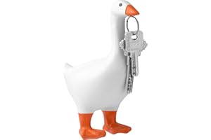 LUNEKUCK Magnetic Goose Duck Key Holder Resin Goose Duck Shape Key Storage Hanging Rack Home Decoration Cute Statue for Kitchen Office Living Room Decor Table Desk Decor Bedroom Decor Housewarming Gift