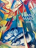 Franz Marc 201119 2019: Großer Kunstkalender. Wandkalender mit Werken des Künstlers. Expressionismus. Kunst Format: 48x64 cm by 