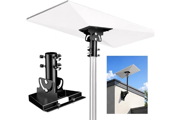 daboot Röradapter för Starlink Gen 3/standard 4/4X montering – Starlink stångmontering passar 28–54 mm (1,1–2,17 tum) diamete