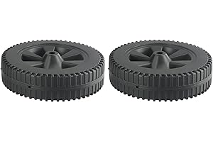 ZILIMONTT Lot de 2 roues de barbecue robustes de 170 mm pour barbecue Charbroil et compatibles