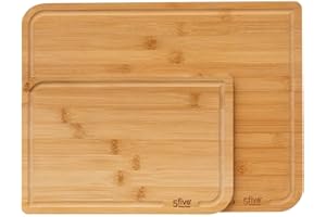 5 FIVE SIMPLY SMART 5five - lot de 2 planches à découper bambou