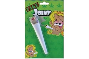 Bristol Novelty Novelty-GJ421 GJ421 Faux Joint pour Blague, Unisex Adult, Blanc, Taille Unique