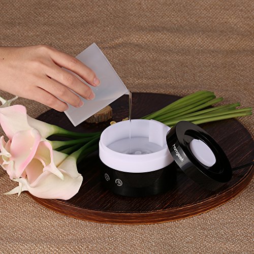 homgeek 100ml USB Aroma Diffuser Ultraschall Luftbefeuchter mit 7 LED Farbwechsel - 5