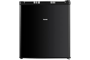 homeX CM1012-B kleiner Kühlschrank | Mini-Kühlschrank | 41L Nutzinhalt | Cool-Zone | mechanische Temperatursteuerung | Schwarz
