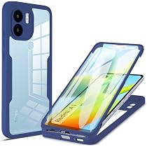 ILING Transparente 360° Schutzhülle Für Realme 14 Pro 5G – Stoßfest Mit Integriertem Displayschutz (Lila)