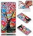 Produktbild Fanryn Huawei P9 Lite Hülle,Bunte Muster Weich TPU Handy Hülle Durchsichtig Transparent Etui Cover Case Protective Shell Soft Schutzhülle Telefon Kasten für Huawei P9 Lite – Farbige Bäume