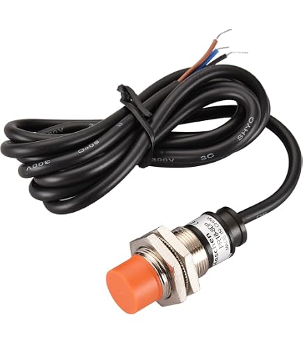Heschen Capteur De Proximité Inductif PR18-5DP - M18 5mm Détection PNP NO - 12-24VDC 3 Fils Blindé CE
