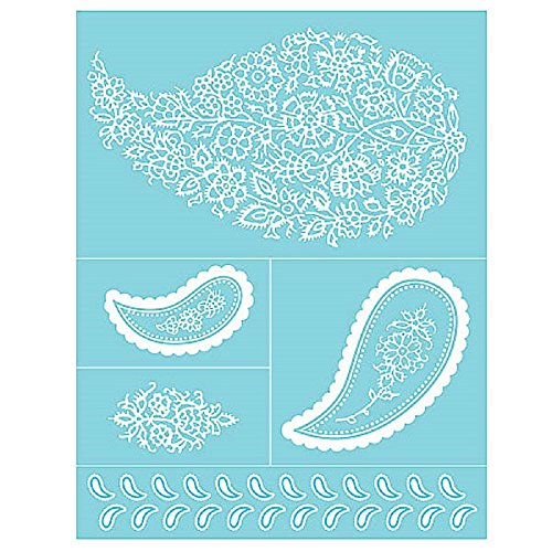 Plaid Enterprises Inc. Martha Stewart Silkscreen Floral Paisley - 2