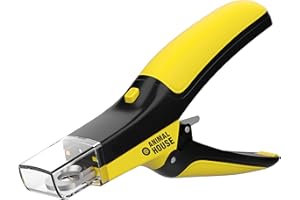 Animal House Precision Pro: cortaúñas con iluminación LED y Sistema de Seguridad avanzado, con Lente de Aumento integrada – Corte preciso y Seguro para Perros y Gatos