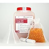 KC-Trockenperlen® Orange-Chameleon, 1 kg (regenerierbar) Komplett-Set mit Organzabeuteln und Trichter