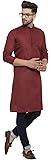 ABH LIFESTYLE Men' Cotton Kurta Only