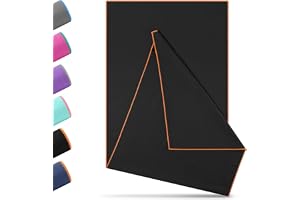 Novent yogahandduk halkfri 185 x 65 cm | mikrofiber yogahandduk med halkfria noppor