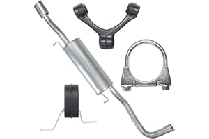 ADAMOT Endschalldämpfer Auspuff Endtopf für A4 B5 1.6i