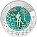 Produktbild Power Coin ANTHROPOCENE Anthropozän Niob Bimetallisch Silber Münze 25€ Euro Austria 2018