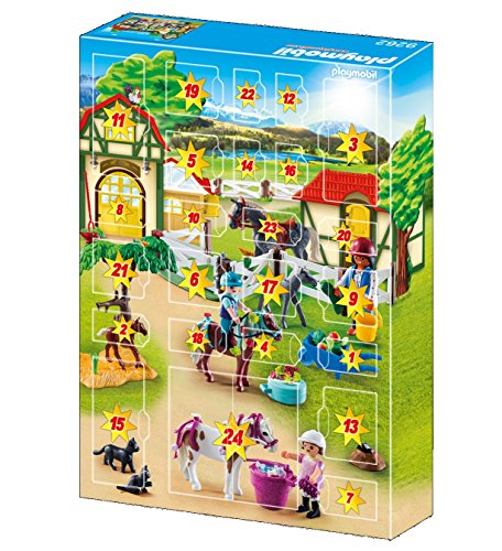 Preisvergleich Produktbild PLAYMOBIL Adventskalender Ponyhof - 9262
