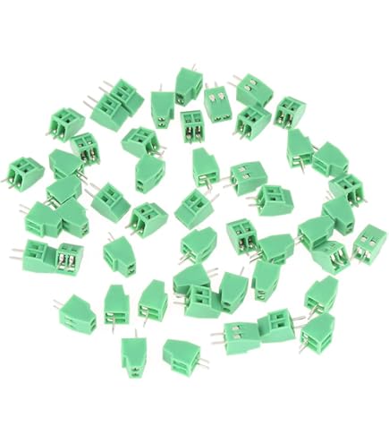 40PCS PCB Screw Terminal Block Universal 2-Pin/3 - View #2