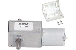 Socobeta 12 Mm Dubbelaxel Självlåsande Reversibel Växelhastighetsreducerande Motor för Etikettskrivare, Ugnar, DC 12V Växelmo