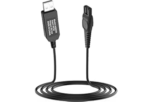 YAODHAOD 15 V golarka do ładowania kompatybilna z Philips One Blade do 3000 5000 7000 9000 Series MG7745 MG7730 MG7720 MG7710 QP6510 QP6520 QP6530 QP6541 QP6550 QP6530 QP6541 QP6550 QP6550 QP6530