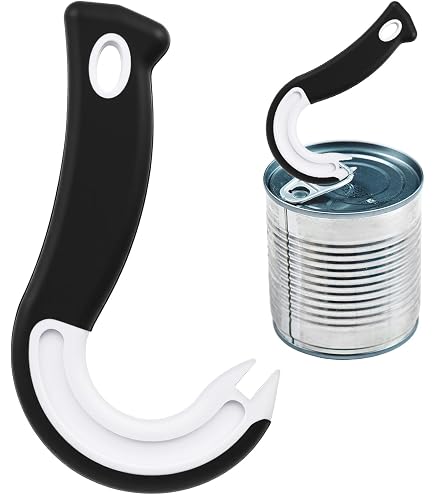 Ouvre-boîtes Manuel - Lot De 2 - Transparent Orange - Pour Personnes âgées, Enfants, Mains Faibles - Facile à Utiliser