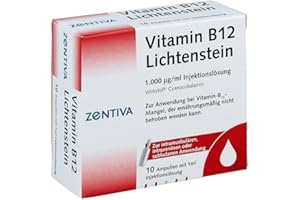 LAORICI Vitamin B12 Lichtenstein 1000 µg/ml Injektionslösung, 10 St. Ampullen