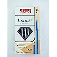Elkos liana Black Ball pointed pen pack of 40