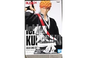Banpresto Bleach - Ichigo Kurosaki - Figurine Solid And Souls 17cm