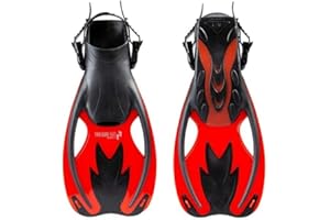 Two Bare Feet Kids Adjustable Diving Fins | Snorkeling & Swimming Flippers with Easy Adjustable Straps | Lightweight, Comfortable Design for Children’s Water Sports