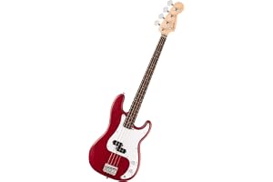 Fender Squier Debut Series Precision Bass Guitar, Beginner Guitar, with 2-Year Warranty, Satin Dakota