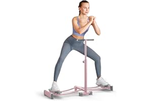 ‎HOLDONELIGHT Skimaschine, Simulierter Skitrainer, Höhenverstellbare Skimaschine Trainingsgerät für Beine und Beckenbodenmuskulatur, Spaßiges Cardio-Fitnessgerät