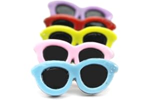 Runfon Lot de 5 pinces à cheveux en plastique pour animal domestique