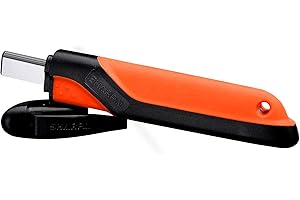 SHARPAL 105N Sécateurs de poche multiusage, cisailles à haies, affûteur de couteaux, affûtage d’outils de jardin, affûteur de hache, tête de meulage en acier au tungstène