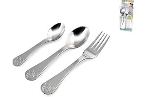 LULABI Pack 3 Tischeinrichtung Bimbo Inox Disney Mickey Tischeinrichtung