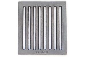 SHOPPING-KOBOLDE Hochwertiger 19,7 x 22cm Gussrost Ofenrost Kaminrost Ascherost passend f. Spartherm u. H&M Kaminofen