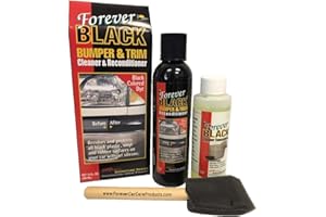 Forever Car Care Products Forever Black Bumper & Trim Kit (NEW Improved Formula & Larger Size)