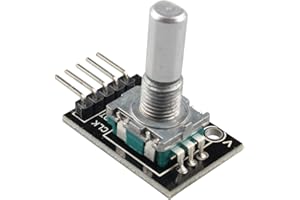 HALJIA Encodeur rotatif KY-040 Brique Capteur de développement Compatible avec Arduino AVR PIC