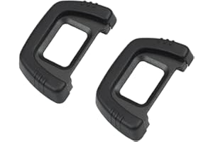 WILLONE Generic Lot de 2 œilletons en caoutchouc DK-23 pour appareil photo reflex numérique Nikon D7100 D7200 D300 D300s