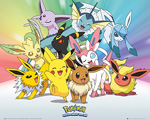 GB Eye LTD  Pokemon  Eve  Mini Poster 40 x 50 cm
