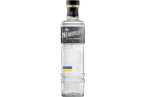 Nemiroff De Luxe Vodka 1L | Award-Winning made from Natural Ingredients | Lux-class Grain Alcohol | 40% vol