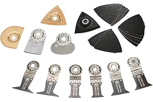 Fein Best of Starlock Renovation Zubehör-Set (26-teilig, für Multitools, Aufnahme Starlock, inkl. Sägeblätter/Raspel/Spachtel/Schneidmesser usw.) 35222967060