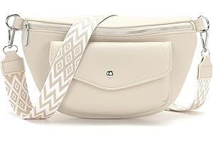 Atgbiem 2025 Banane Femme Petit Sac Bandoulière & Sac à Main 9 Couleurs Cadeau Anniversaire Idéal pour Femme