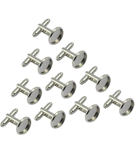 Lot De 4 Coffrets Cadeaux Pour Boutons De Manchette En PU Noir - Boîte élégante 6.8x7.8x3 Cm - Pour Bijoux Homme