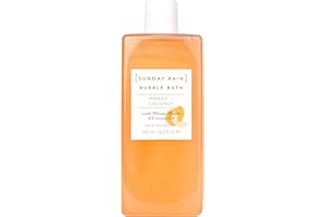 Sunday Rain Nourishing Luxury Uplifting Tropical Bubble Bath with Mango Butter and Coconut Oil, 450ml